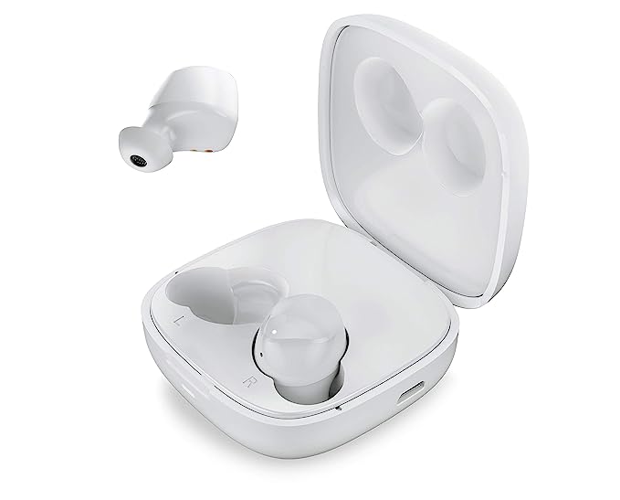 Tecno Hipods H2 True Wireless in Ear Earphones (TWS- White) with Mic, Real Stereo Sound, 24 Hrs of Music, BT 5.0, IPX4 Water Resistance, Noise Cancellation and Smart Touch Controls Tecno Hipods H2 True Wireless in Ear Earphones (TWS- White) with Mic, Real Stereo Sound, 24 Hrs of Music, BT 5.0, IPX4 Water Resistance, Noise Cancellation and Smart Touch Controls
